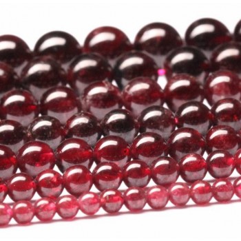 Natural garnet crystal beads chain