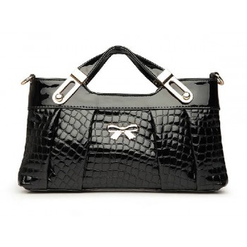New European and American fashion tide crocodile grain bag female special hand bag