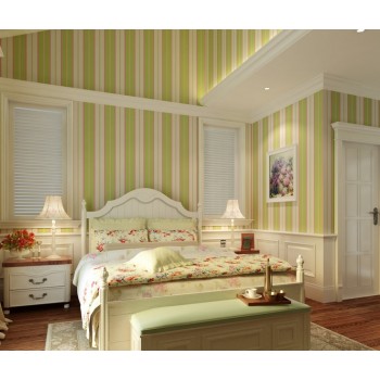 Non-woven stripes wall stickers