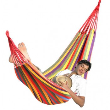 one person canvas widened hammock