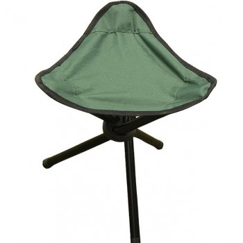 Outdoor folding triangular stool