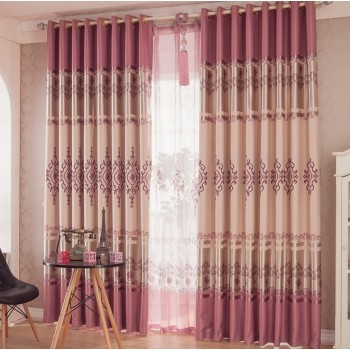 Pastoral style customize curtains
