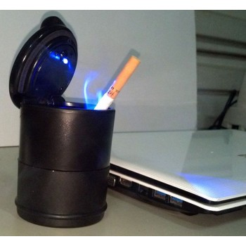 PBT plastic multipurpose LED Ashtray