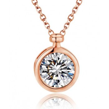 Perfume bottle Sterling Silver Necklace