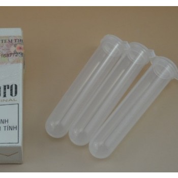Pet reptiles 10ml acrylic plastic tube