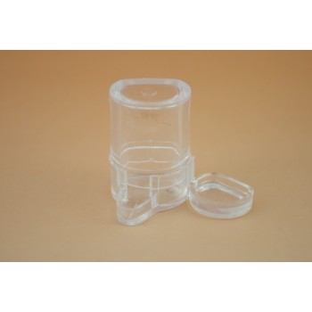 Pet reptiles acrylic 2 in 1 Feeder