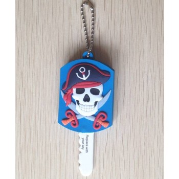 Pirates LED Flashlight Torch Keychain
