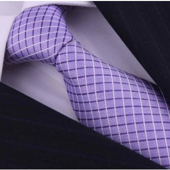 Purple man wedding groom married new silk tie