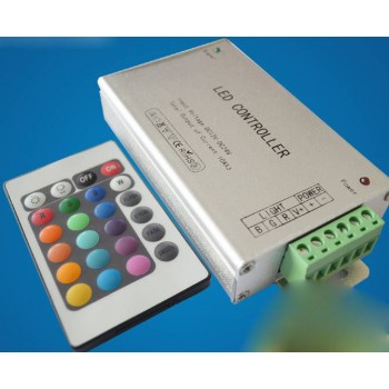 RBG aluminum low voltage LED Strip Light Controller
