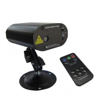 Remote control Mini Sound Control stage laser lights