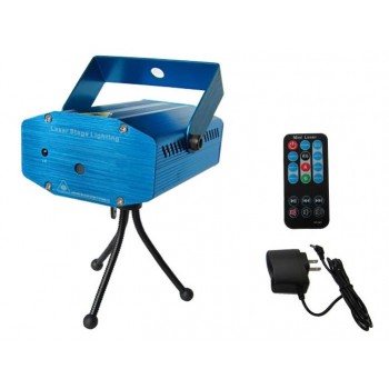 Remote control Mini Sound Control stage laser lights