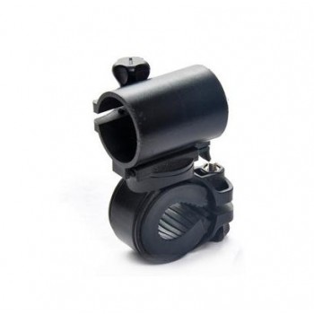Rotatable multifunction bicycle lights clip