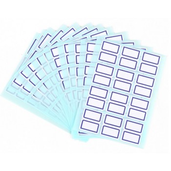 Self-adhesive handwriting paper labels