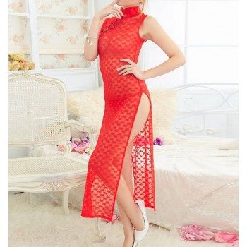 Sexy tight hollow out long dress
