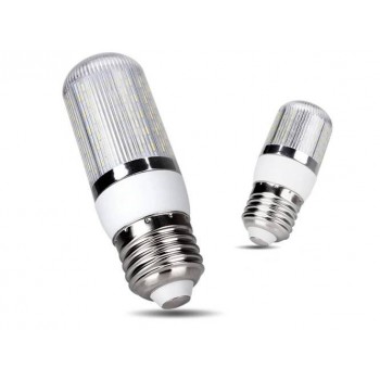 Silver 4-6W E27 / G9 / E14 3014 SMD LED corn bulb