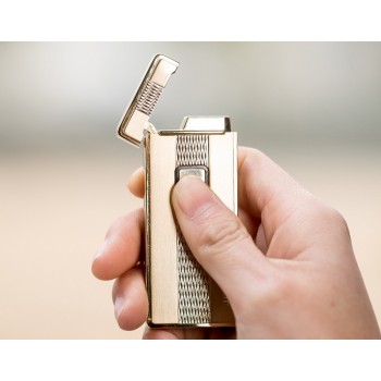 Slim electronic sensor windproof lighter