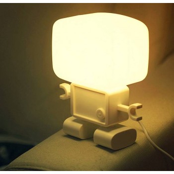 Sound + Light control robot Nightlight