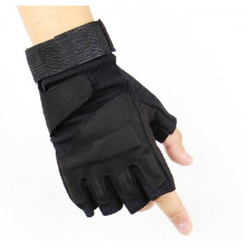 Special outdoor non-slip half gloves