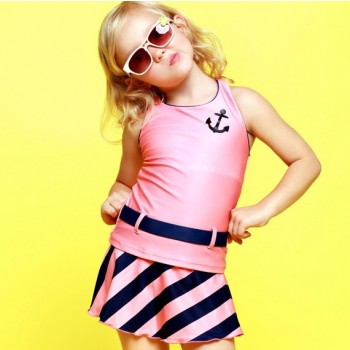 Split type children 2pcs swimwear