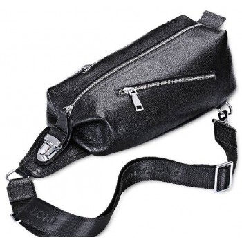 Sports outdoor recreation bag leather purse fashion men's bags