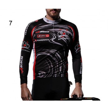 Spring and summer long-sleeved cycling clothing kit
