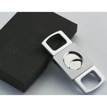 Square stainless steel cigar cutter