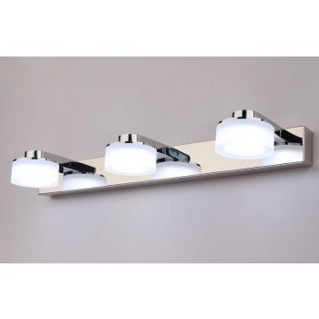 Stainless Minimalist 16-62CM LED mirror lamps