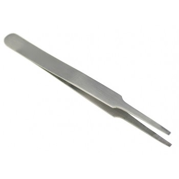 Stainless steel flat nose tweezers