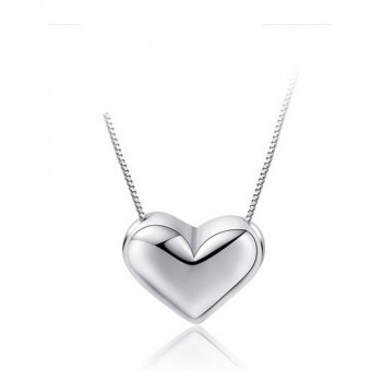 Sterling Silver Cupid I love you Pendant 