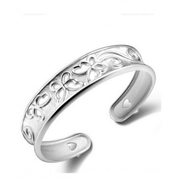 Sterling Silver flying butterfly Bracelet