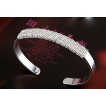 Sterling Silver popular spiral Bracelet 