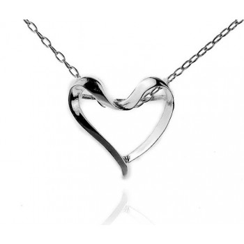 Sterling Silver sweet heart Pendant 