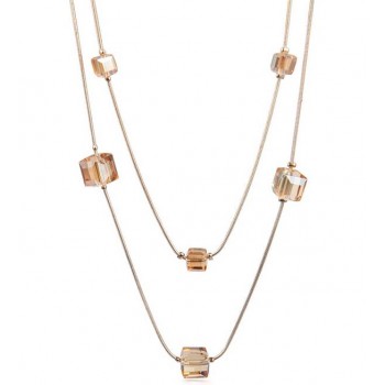 Summer dress accessories long necklace