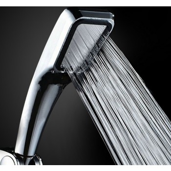 Supercharged handheld bathroom showerhead