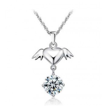 Sweet Cupid Sterling Silver Necklace