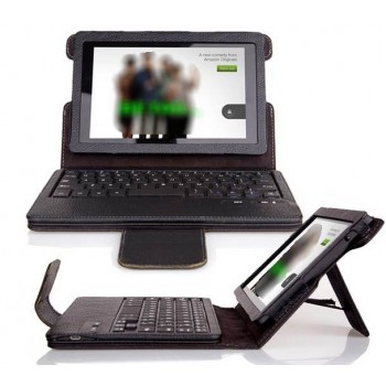 Tablet PC Case with Bluetooth Keyboard for Kindle Fire HD 7 - 2