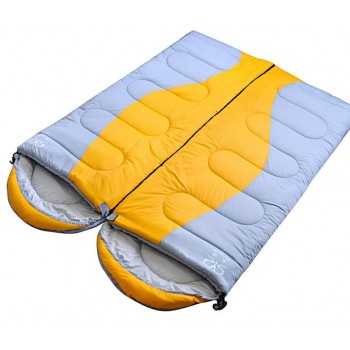 Thickening can be spliced camping sleeping bag