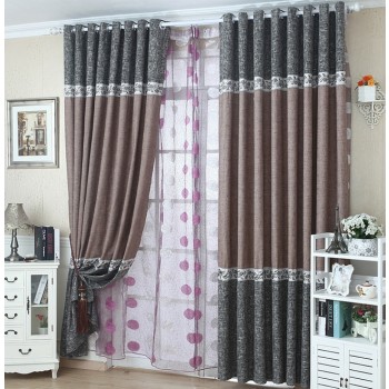 Thicker customize linen curtains