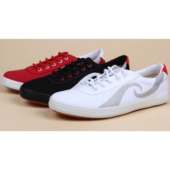 Thicker fine canvas martial arts shoes