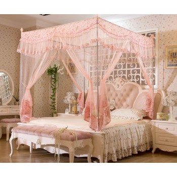 Three-doors stainless steel mosquito net
