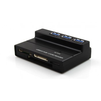 Three-port USB3.0 splitter / multi-card reader