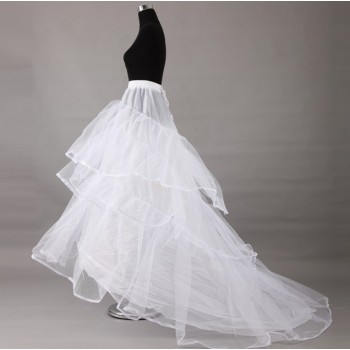 Trailing hard yarn dress pannier