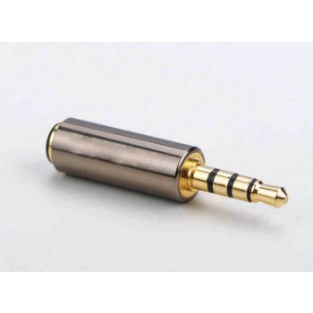 Universal 3.5mm audio headphone plug adapter