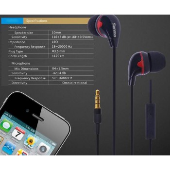 Universal In-Ear wire headphones