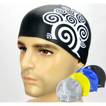 Universal printing waterproof swimming cap