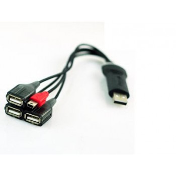 USB splitter / USB HUB 2.0 delayed four