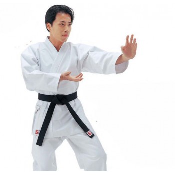 White cotton karate clothing