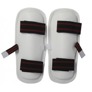 white PU taekwondo Legguards