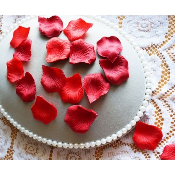 Wedding simulation petals