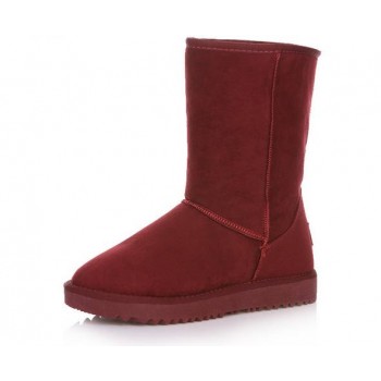 Women plush short snow boots